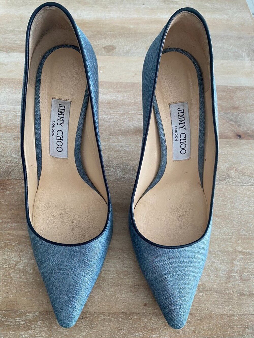 Jimmy Choo Shoes 'Romy' Washed Denim